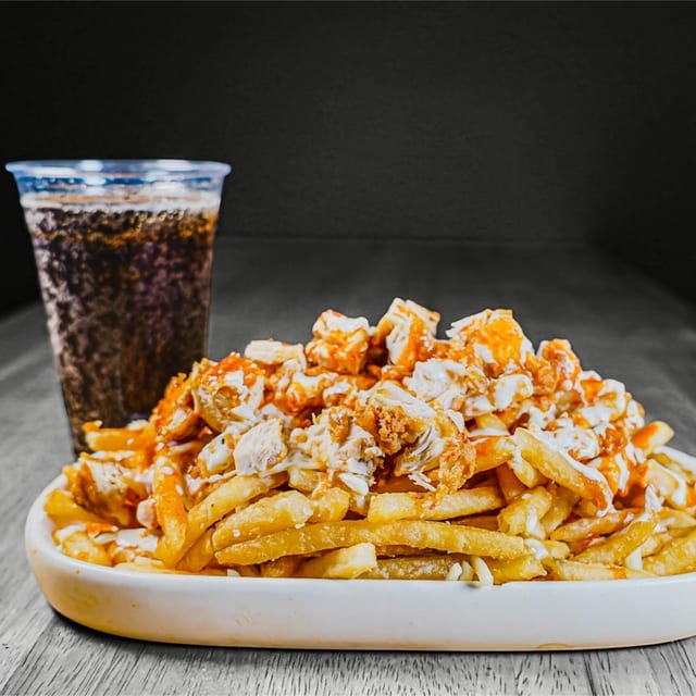 Mango Habanero Loaded Fries.