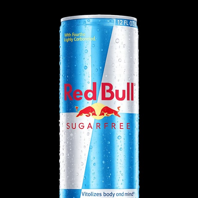 Sugar Free Red Bull.