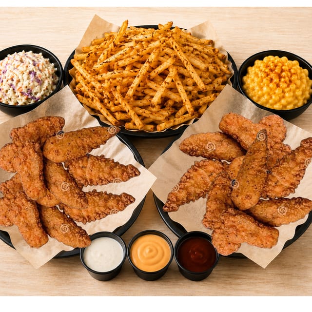 8 Tenders Meal.