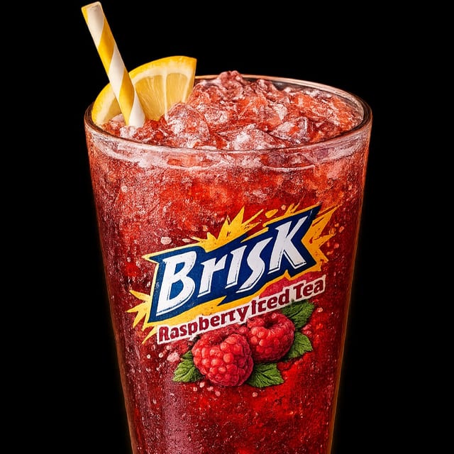 Brisk Raspberry Ice Tea.