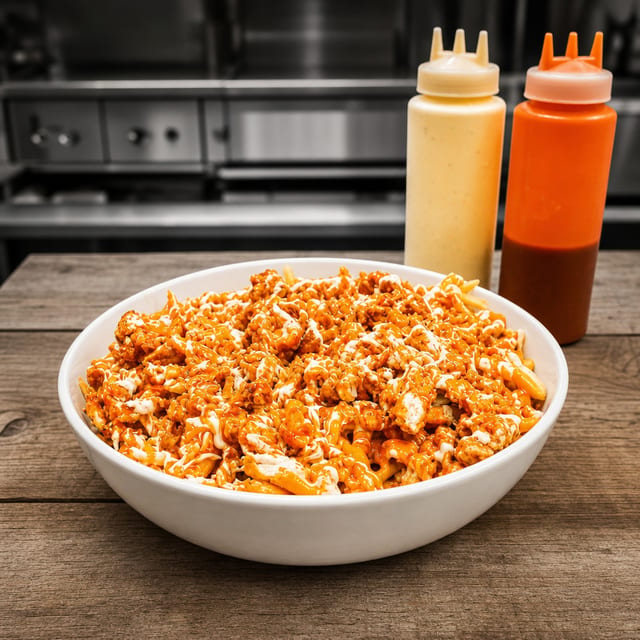 Family Style Loaded Fries.