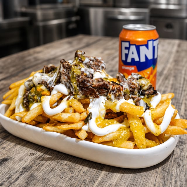 Asada Loaded Fries.