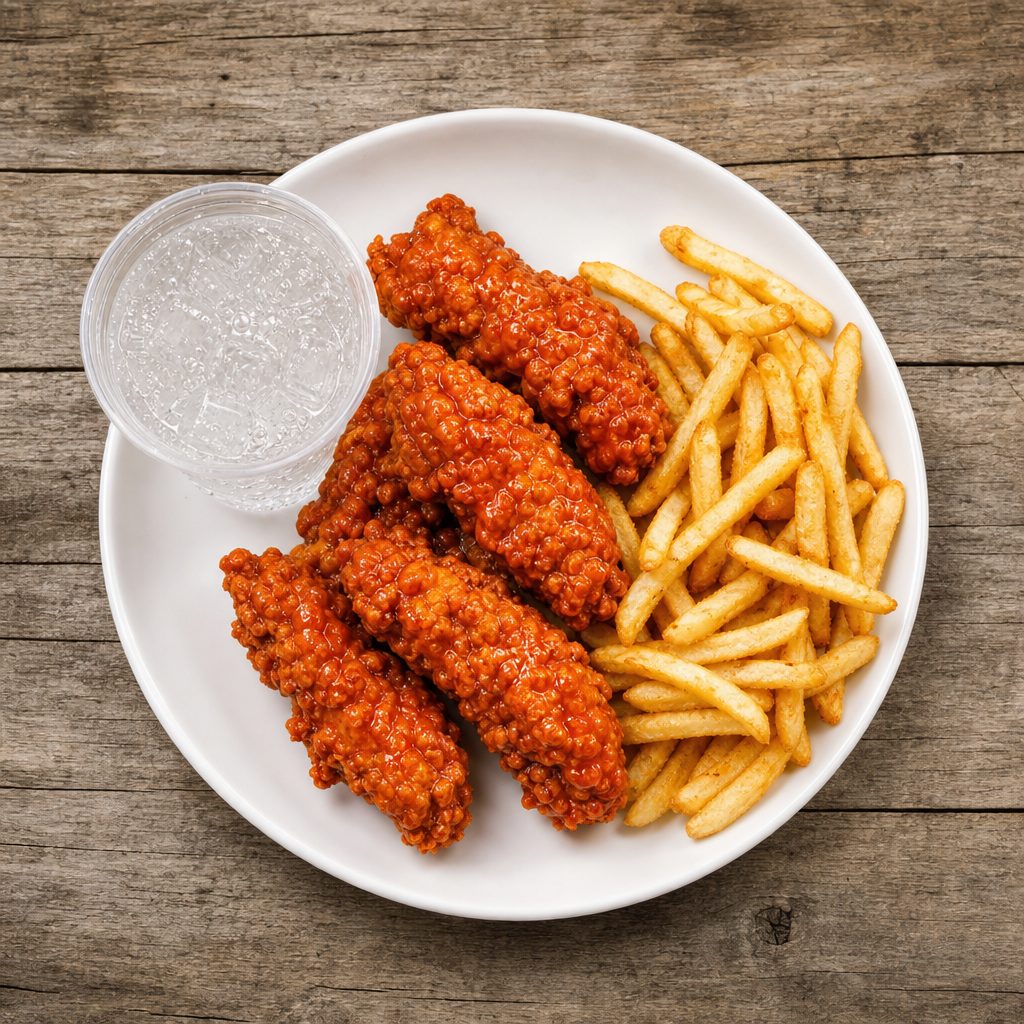 Lunch Specials - 3 Tenders Combo.