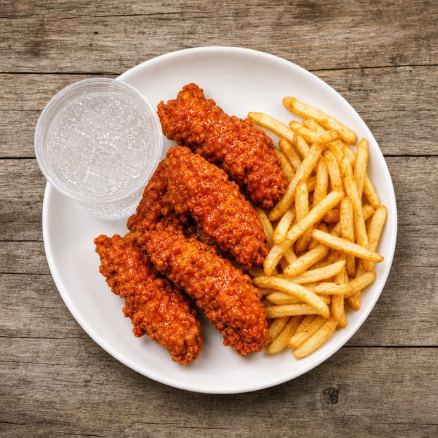 Lunch Specials - 3 Tenders Combo.