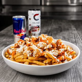 Lunch Special - Medium Buffalo Style Loaded Fries