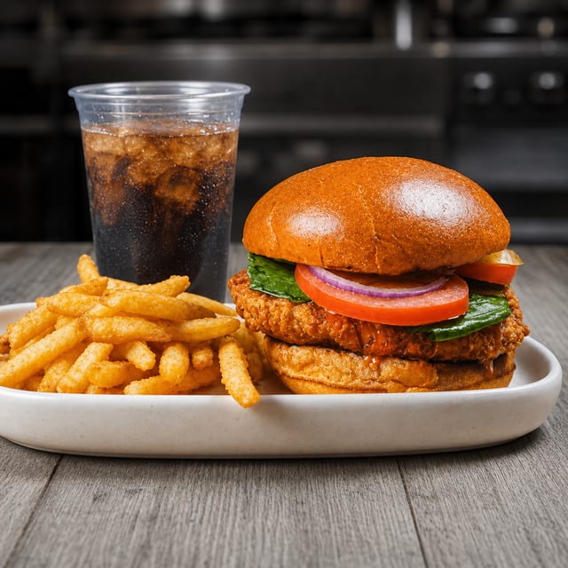 Lunch Special - Chicken Sandwich Combo.