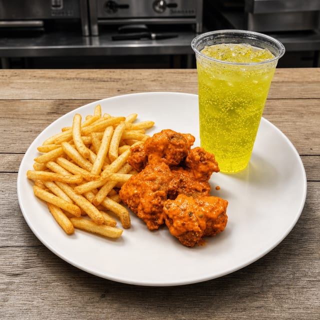 Boneless Wings Combo.
